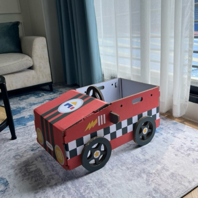 [PLAYPER] Playper car รถกระดาษ สีแดง - รูปที่ 3