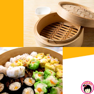 (ขนาดใหญ่)เข่งติ่มซำไม้ไผ่ เข่งนึ่งซาลาเปา ขนาด26ซม./30ซม./40ซม.