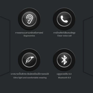 Monster AC530 หูฟังไร้สายบลูทูธคุณภาพเสียงไฮไฟ 6.0 HD Call Noise Cancelling สเตอริโอ IPX5 กันน้ํากีฬาหูฟังพร้อมไมโครโฟน