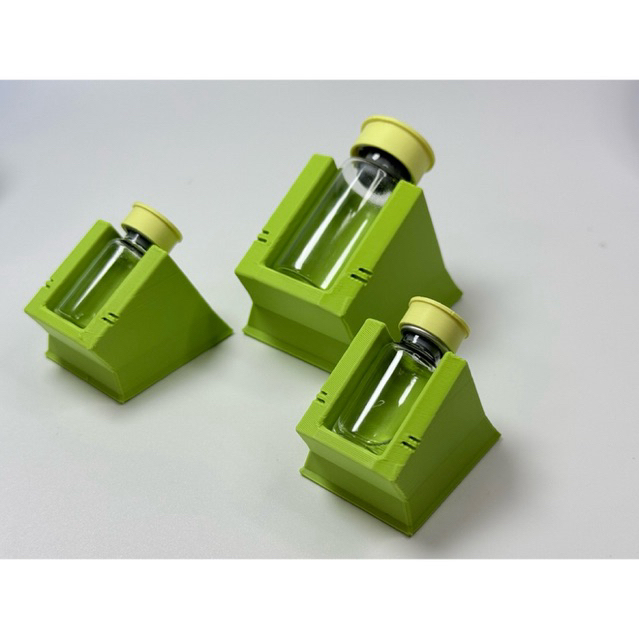 แท่นวางขวดเปปไทด์ สำหรับติดสติกเกอร์ Peptide, BAC Water,Gluta