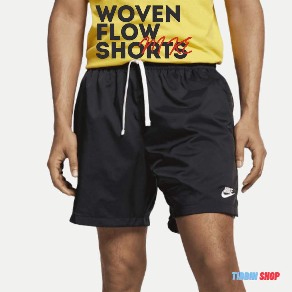 กางเกงขาสั้น Nike Sportswear  Woven Flow Shorts [ลิขสิทธิ์แท้ Nike Thailand][รหัส: AR2383 010 / AR23