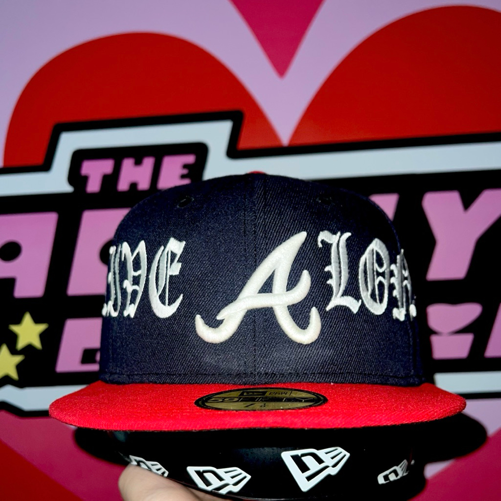 New Era Atlanta Braves LIVE ALONE Fitted Cap 59FIFTY