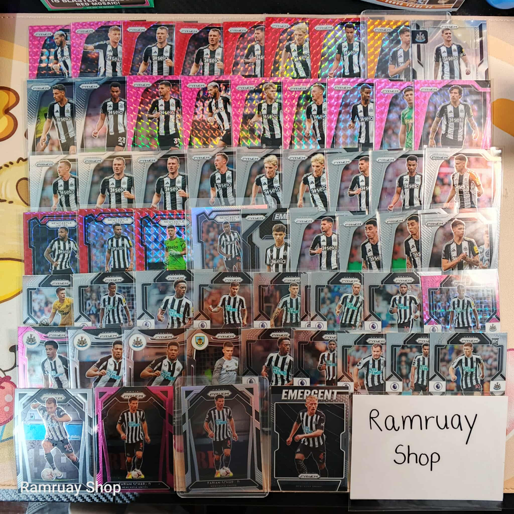 การ์ดบอล Panini Prizm Premier League 2020/2021 ถึง 2024/25  – Manchester City สวยหายาก ของแท้ 100% ส่งไวมาก