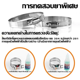 （COD）แคลมป์รัดสายยางสแตนเลส304 เข็มขัดรัดท่อ 2-6นิ้ว รัดท่อน้ำ ท่อPVC สายยาง งานประปา งานสวน ขันแน่น ทนทาน ใช้งานง่ายมาก