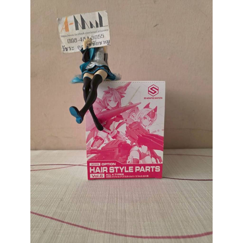 [พร้อมส่ง] Bandai 30MS Option Hair Style Parts Vol.6 All 4 Types