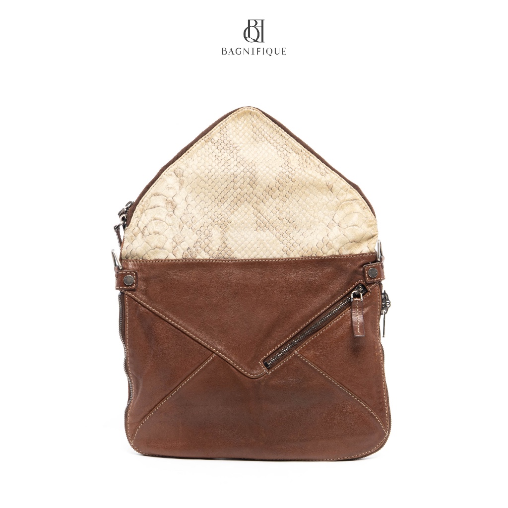 [ของแท้💯]BOYY SLASH BROWN CALF RSHWมีใบรับประกัน ตรวจสอบได้ทุกใบ ✅