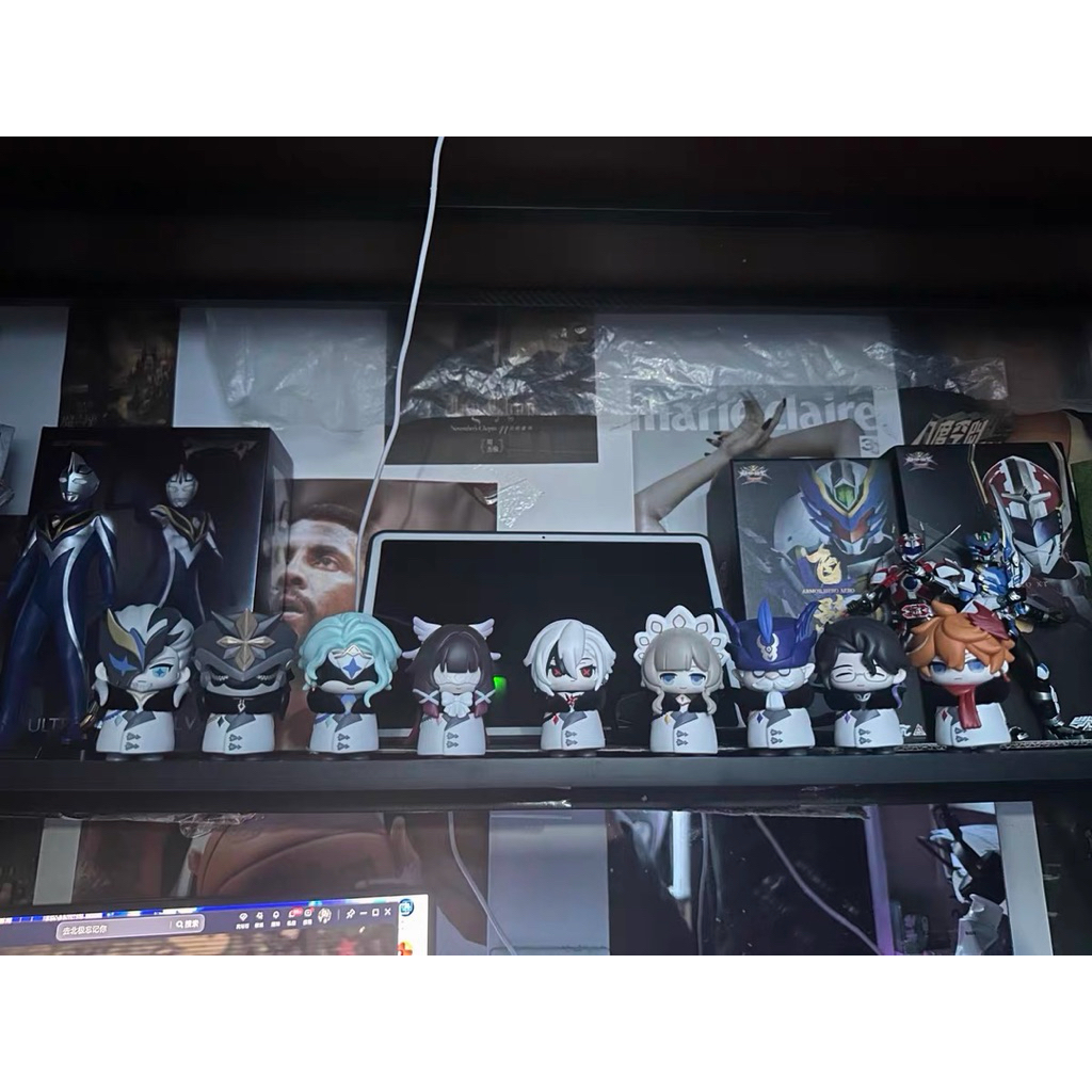 [พร้อมส่ง] official แท้ *สุ่ม* Fatui Harbinger mini figure  genshin impact mihoyo ราคา ถูกที่สุด ดีลบีเคเค แกลเลอรีภาพที่ 4