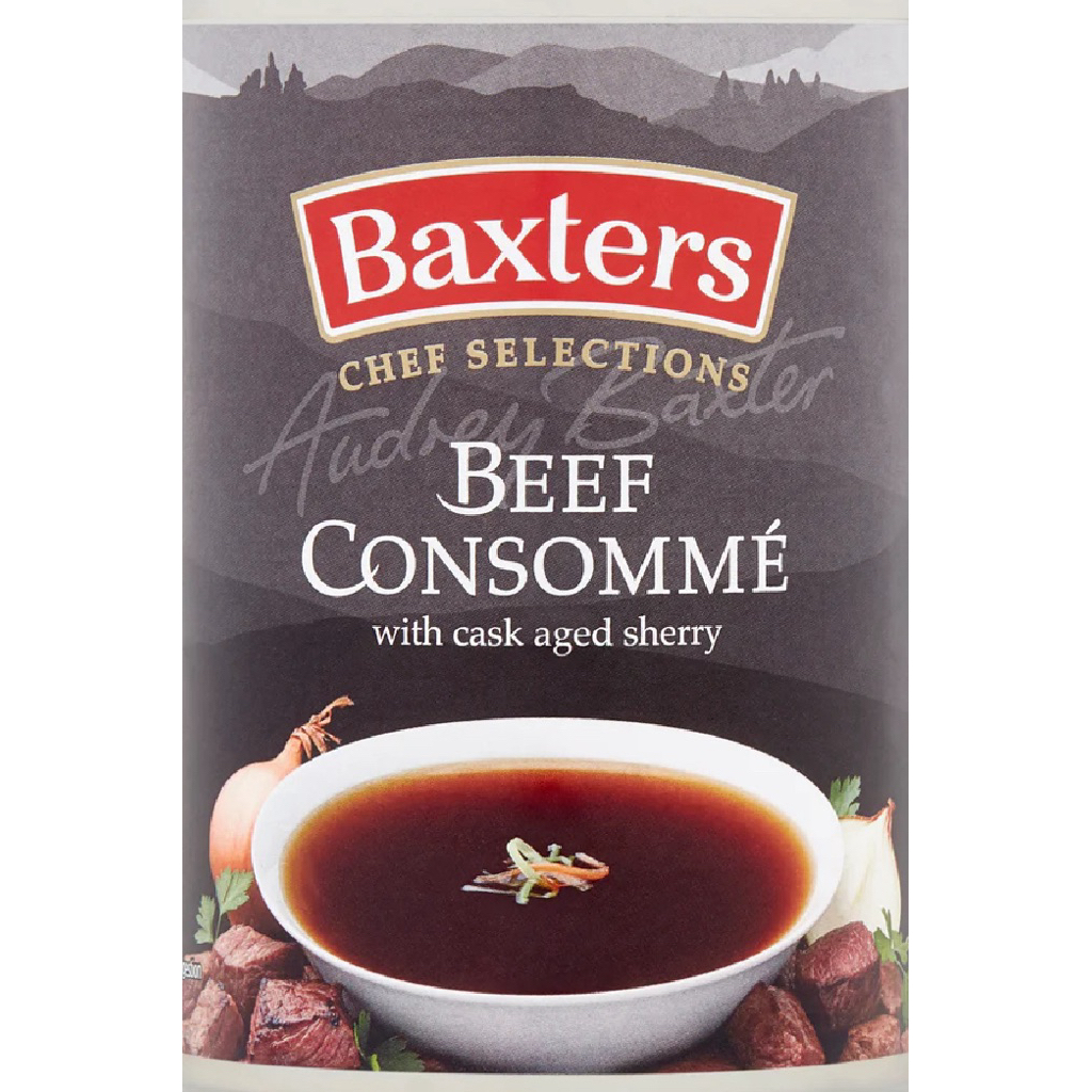 Baxters Vegetarian Lentil&Veg Soup/Scotch Broth/Pea&Ham Soup/Luxury Beef Soup/Minestrone Soup/Potato