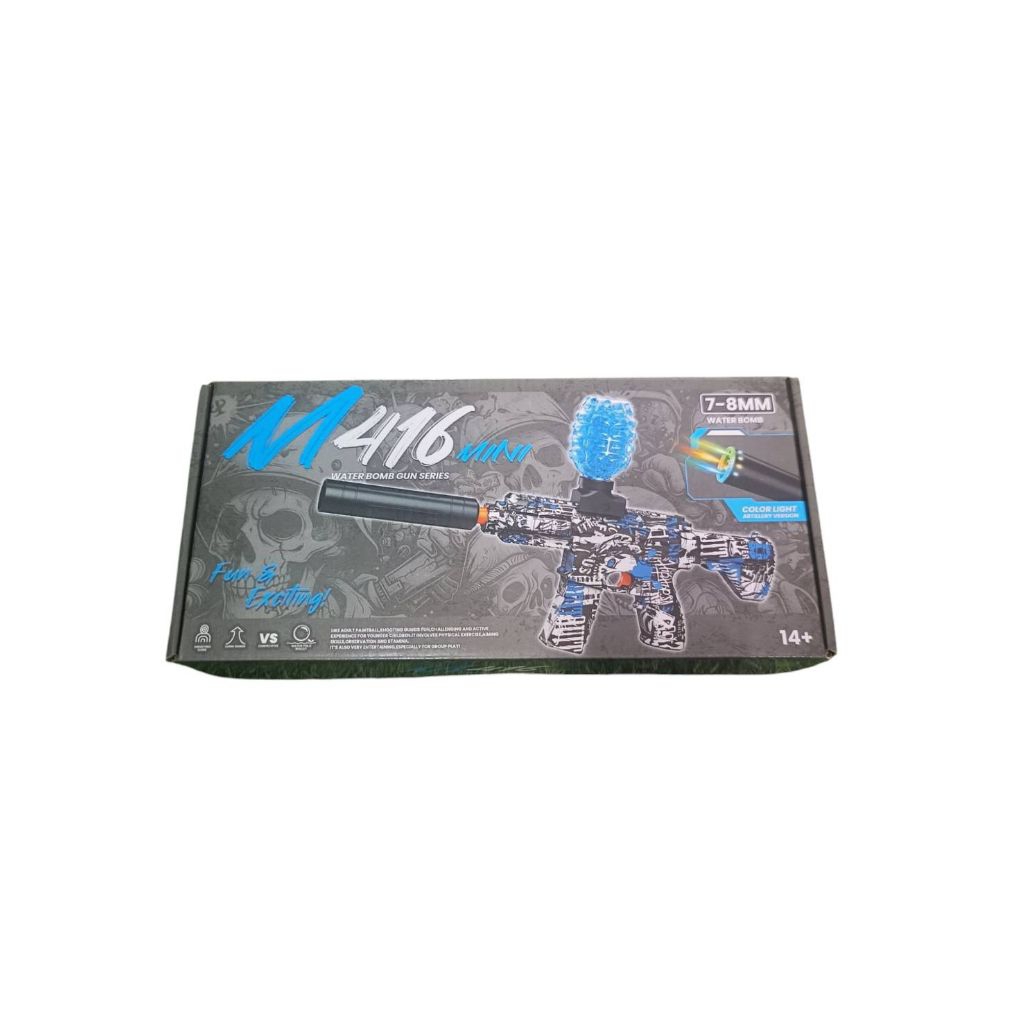 โมเดล m416 mini ตัวท็อป ของเล่นเด็กและผู้ใหญ่ของเล่นกลางแจ้ง ใช้งานด้วยลูกน้ำระบบไฟฟ้า