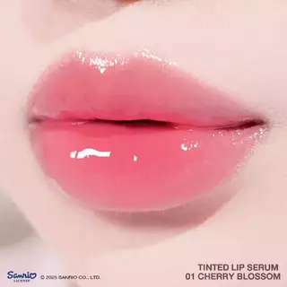 Charmiss Blooming Heart Tinted Lip Serum 8g. เซรั่มกลอสหัวโดนัท สุดน่ารัก พร้อมพวงกุญแจตุ๊กตา