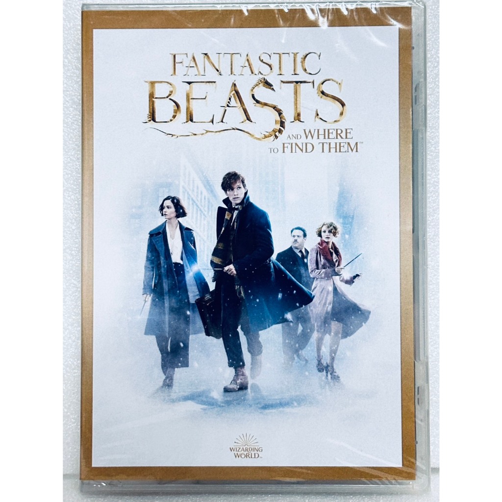 DVD : Fantastic Beasts and Where to Fine Them (2016) สัตว์มหัศจรรย์ และถิ่นที่อยู่ "Eddie Redmayne"