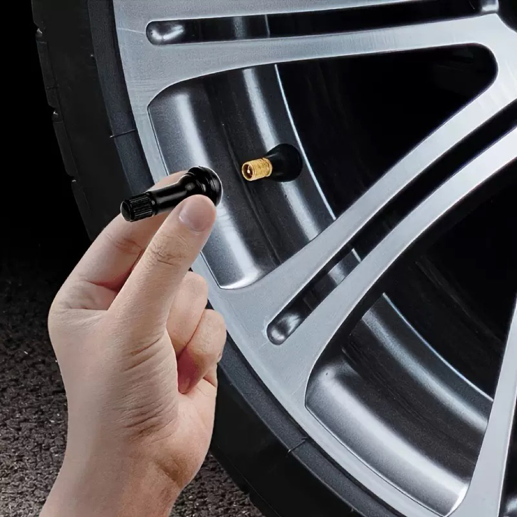 (ราคาต่อ 1ชิ้น)จุ๊บลมยาง จุ๊บลมเลส จุ๊บลมทองเหลือง สำหรับรถยนต์ มอไซ และจักยาน