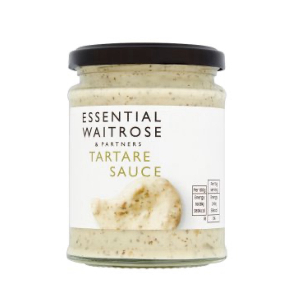 Essential Waitrose Tartare Sauce290g/Hollandaise Sauce/Cream & Hot Horseradish Sauce180g/Seafood Sau
