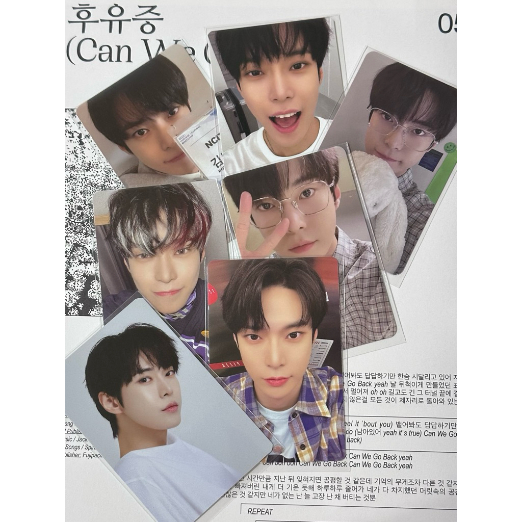 พร้อมส่ง การ์ดโดยอง Doyoung nct : ของแท้