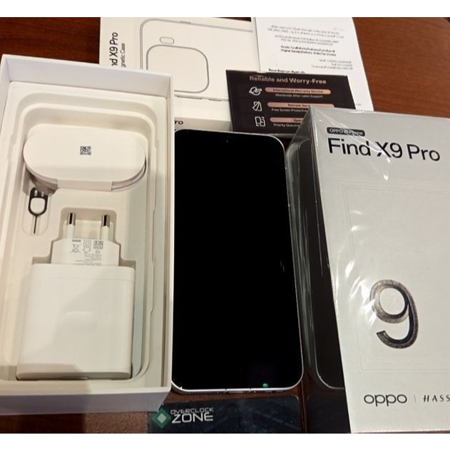 Oppo Find X9 Pro 20000 บาท 16G/512G สีไทเทเนียม ชาโคล เครื่องศูนย์ไทย สินค้าใ🤍⭐️สวยไร้รอย ⭐️แท้ครบกล