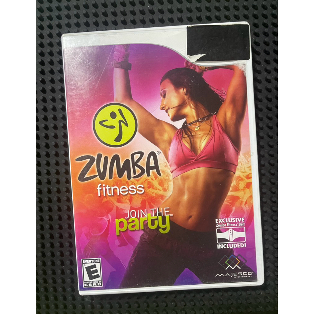 แผ่นเกมส์ Wii Zumba fitness