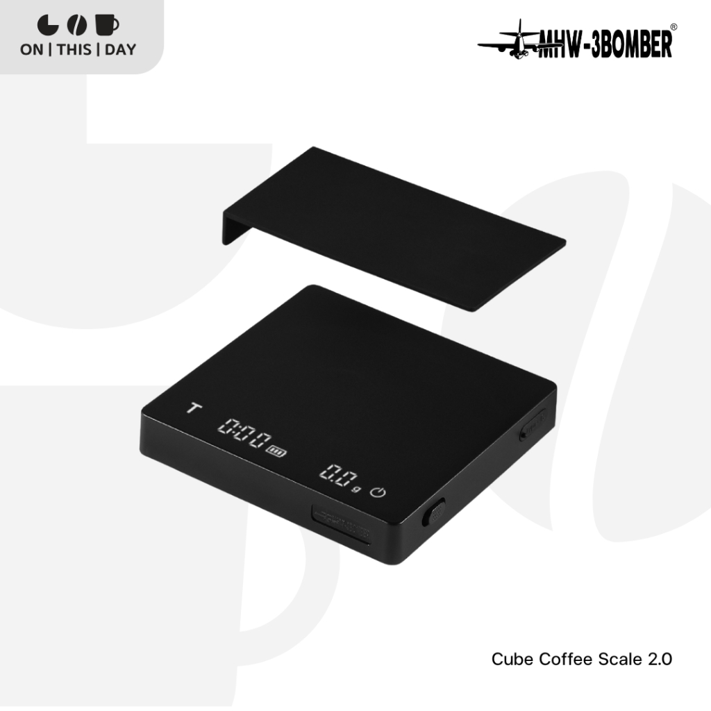 MHW-3BOMBER Cube Coffee Scale 2.0 เครื่องชั่งกาแฟ ตาชั่งดิจิตอล