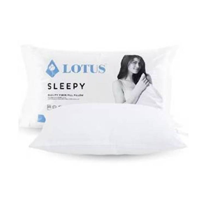 [LOTUS] หมอนหนุน หมอนข้าง ใยสังเคราะห์ นุ่มฟู (New Packaging)