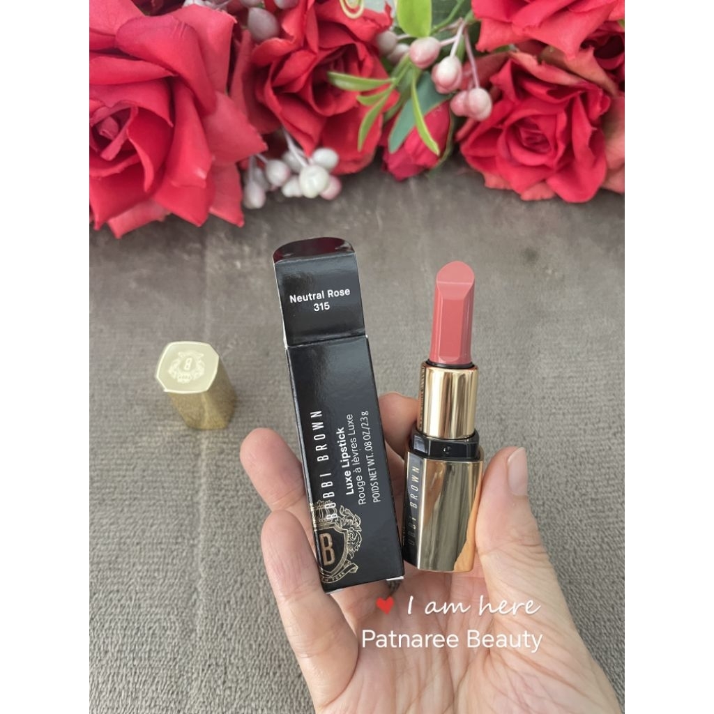 ลิปสติก​มินิ ป้า​ยไทย​💯Bobbi Mini Luxe Lip Colur สี Neutral Rose