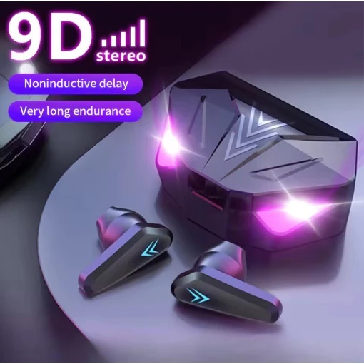 🔥 HOT🔥หูฟังบลูทูธ รุ่น X15 ชุดหูฟังไร้สายบลูทูธ5.3 กันน้ำลดเสียงรบกวนชุดหูฟังสำหรับเล่นเกม