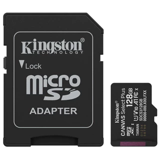 Kingston MicroSD Canvas Select Plus ความเร็วระดับClass10 UHS-I สูงสุด 150MB/s รุ่น SDCS3/64,128,256 GB-Lifetime Warranty