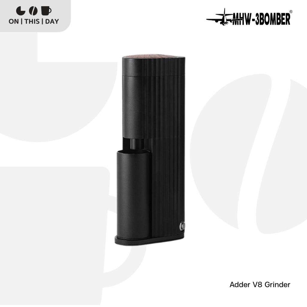 MHW-3BOMBER Adder V8 Grinder เครื่องบดกาแฟไฟฟ้า เฟืองสแตนเลส