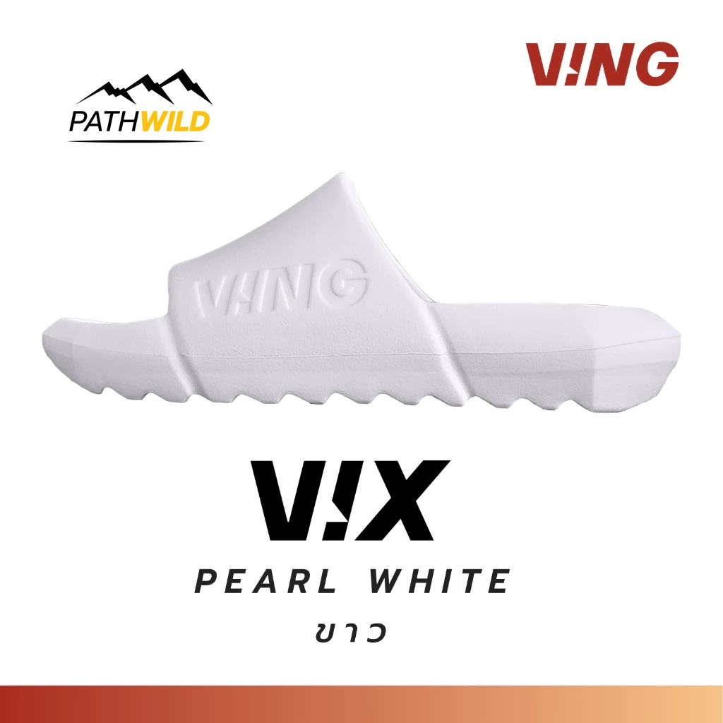 VING VIX รองเท้าแบบสวม สำหรับใส่เดิน ตัววัสดุล้ำหน้าใหม่ล่าสุด ใส่สบาย ทนทาน พื้นรองเท้านุ่มผสานความ