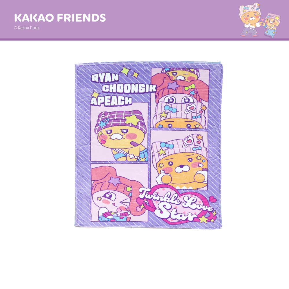 Kakao Friends ผ้าห่ม Flannel 60x80 Twinkle Love star