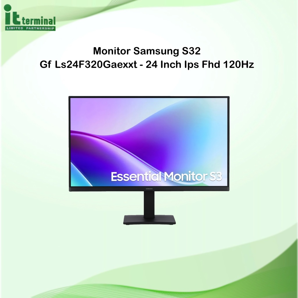 Monitor (จอมอนิเตอร์) Samsung S32Gf Ls24F320Gaexxt - 24 Inch Ips Fhd 120Hz