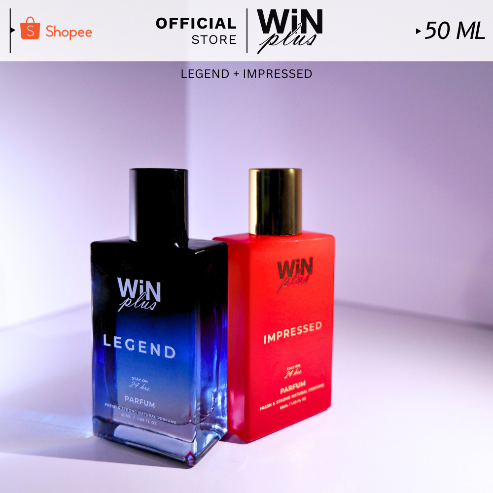 WiNPlus Perfume SET ไม่ได้กลัว แค่เกรงใจ (เลเจนด์ + อิมเพลส)