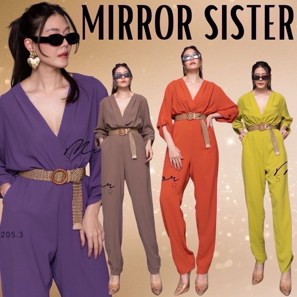 mirrorsister 30205.3 ชุดกางเกงขายาวทรงเท่ห์