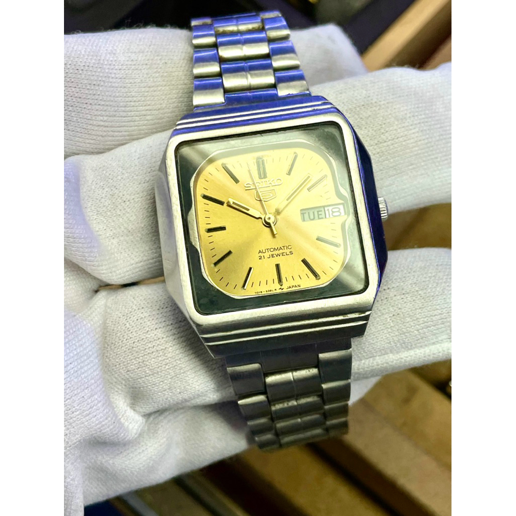 Seiko Automatic นาฬิกามือสอง นาฬิกาแท้100%นาฬิกาข้อมือ