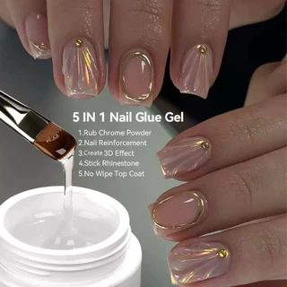 Born pretty 5in1 เจลติดเล็บ ปั่นรูปทรง ติดอะไหล่เล็บ Top coat เปลี่ยนแพ็คเกจใหม่นะคะ