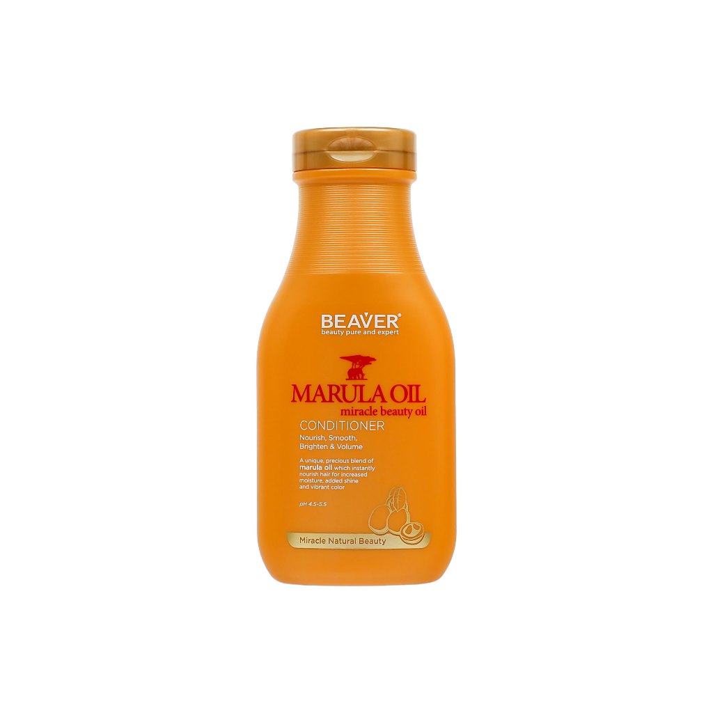 BEAVER MARULA OIL CONDITIONER 350ml. บีเวอร์ มารูล่า ออยล์ คอนดิชั่นเนอร์ 350 มล.