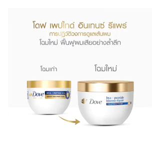 **โฉมใหม่** โดฟ เซรั่ม ทรีทเม้นท์ มาส์ก 220-265 g.