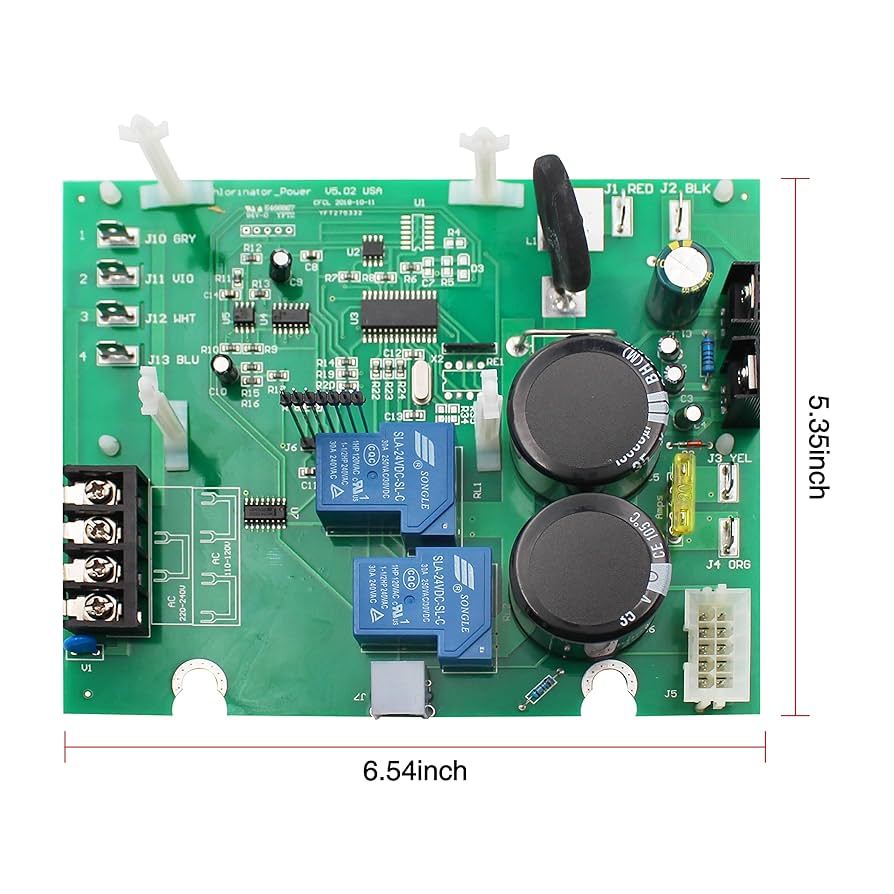 Hayward GLX-PCB-RITE Replacement Main PCB Printed Circuit Board for Hayward Goldline AquaRite Salt