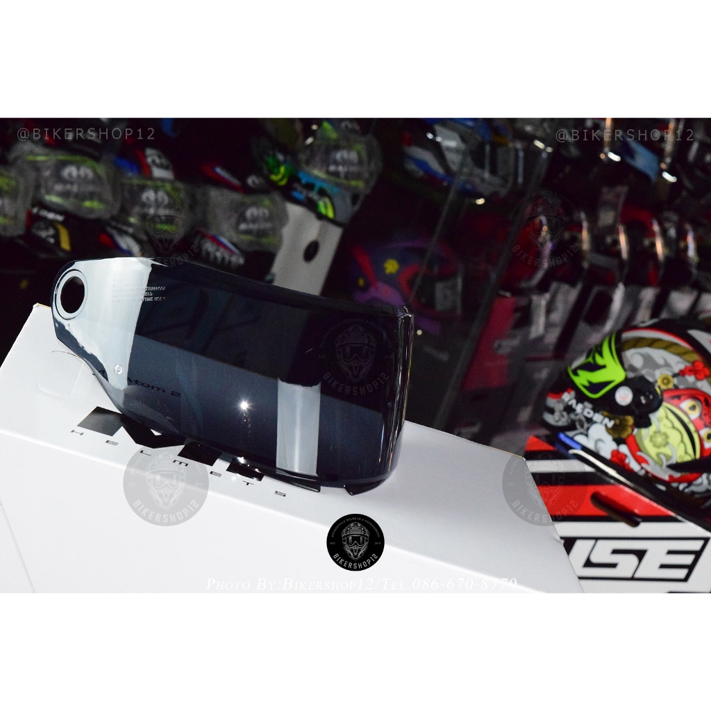 ชิว หรือ หน้ากาก หมวกกันน็อคMTยกคาง รุ่น ATOM2 SV