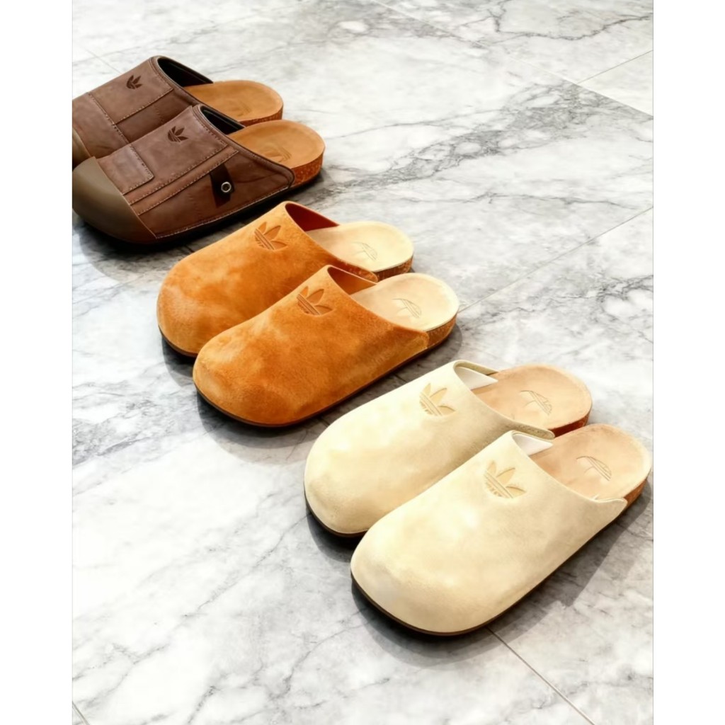 ของแท้ 100 %  adidas originals Adimule รองเท้าแตะหัวปิดกันสึกทันสมัยและสวมใส่สบาย