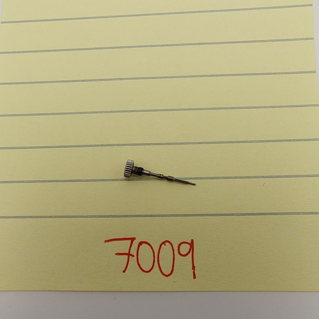 Seiko 7009 Stem + Crown (Genuine) ก้าน + เม็ดมะยม Seiko 7009 ของแท้ (Stem + Crown)