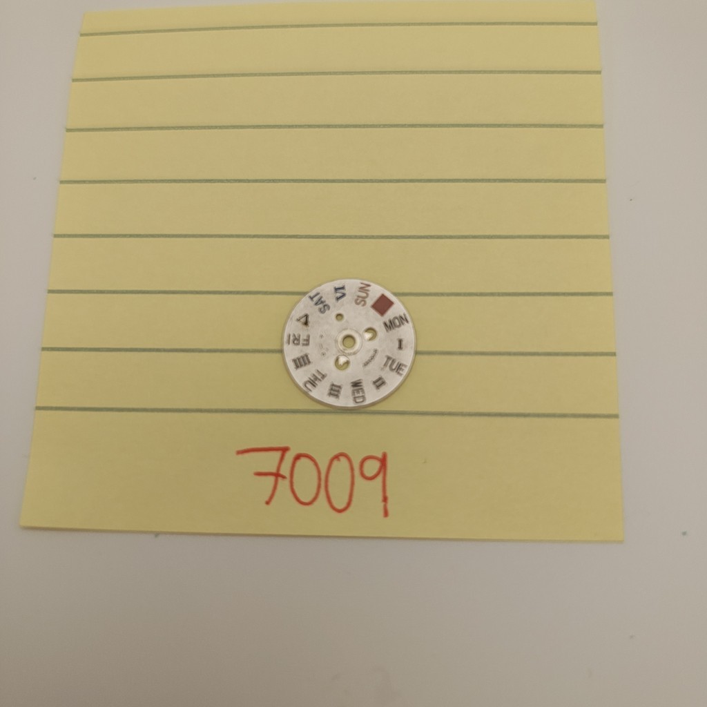 ล้อวันที่ Seiko 7009 (Day Wheel)