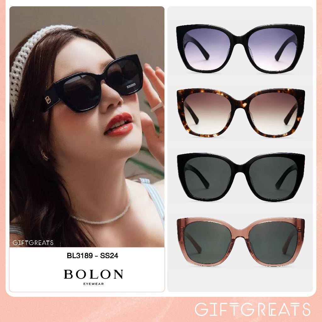 แว่นกันแดด BOLON Leith BL3189 - SS24 Bolon Eyewear sunglasses โบลอน giftgreats