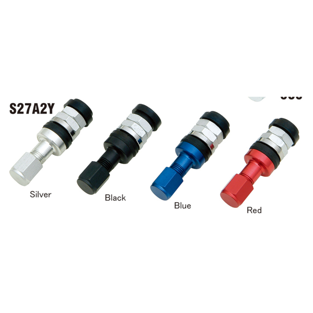 KYO-EI (Kyokei Sangyo) ตัววาล์วสำหรับล้อแม็กซ์ อลูมิเนียมเบา [เส้นผ่านศูนย์กลาง14Φ ความยาว39mm] สีดำ [จำนวน: 1 ชิ้น] รุ่น S27A2YBK  【ส่งตรงจากญี่ปุ่น】