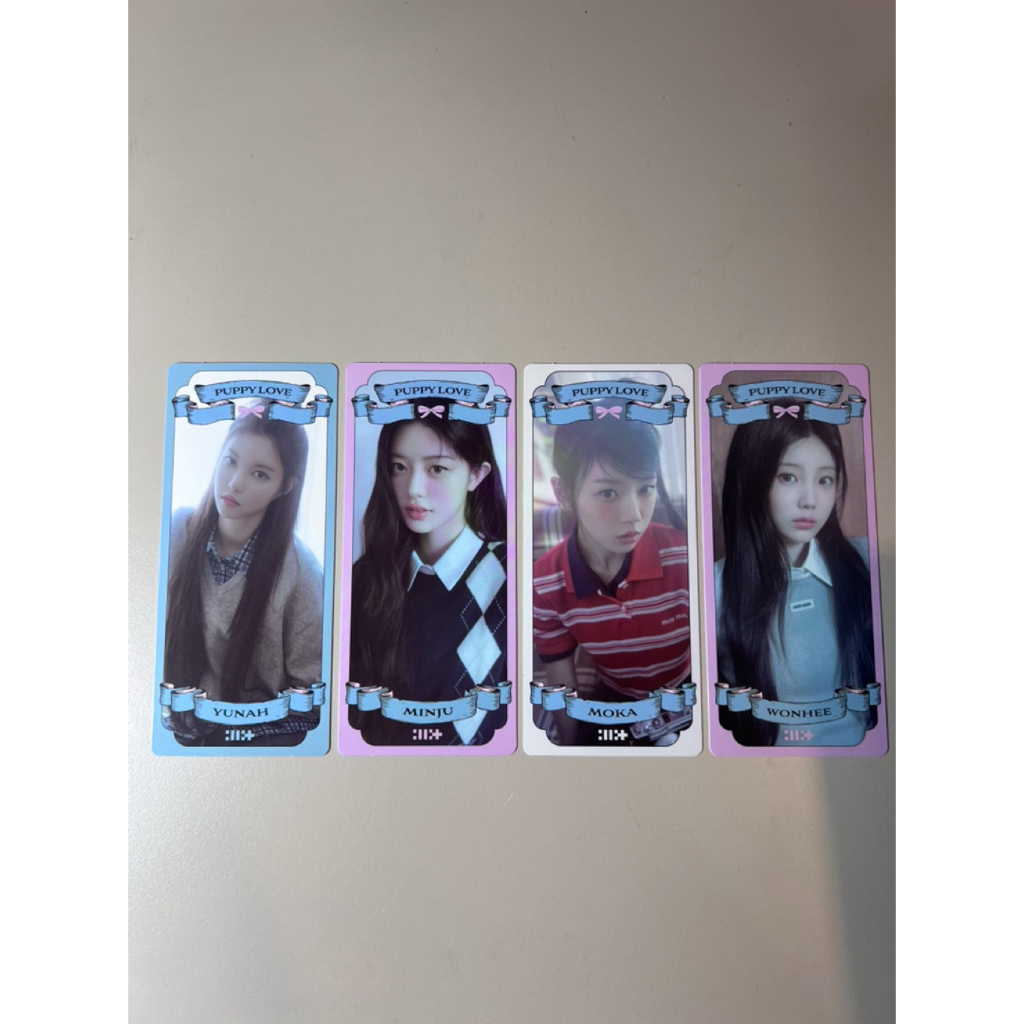 [พร้อมส่ง] illit I’ll change it : PUPPY LOVE Yunah Minju Moka Wonhee