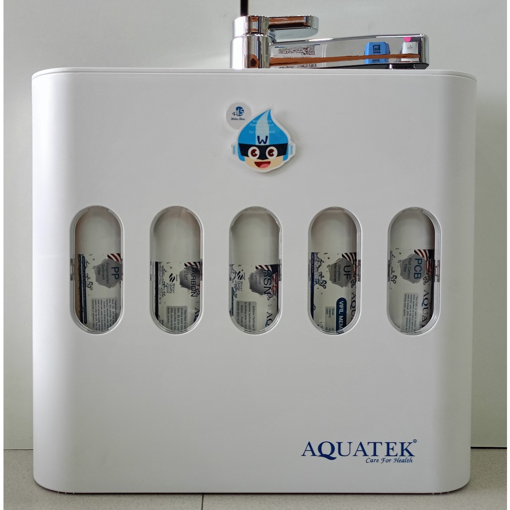 เครื่องกรอง 5 ขั้นตอน AQUATEK SILVER(EXMA)แขวนผนัง (UF)