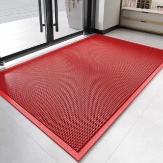 แผ่นตาข่ายกันลื่น 40*60cm, 50*70cm,60*90cm วัสดุ PVC ระบายน้ำได้เร็ว ปูห้องน้ำ ห้องครัว ทางเดีน ทำความสะอาดง่าย