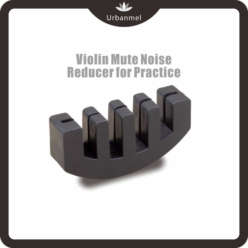Urbanmel✨ที่เก็บเสียงไวโอลิน Violin Mute Rubber สำหรับขนาด 4/4-1/2