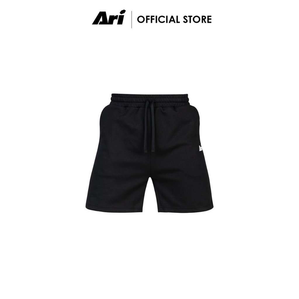 ARI ESSENTIAL SHORTS - BLACK (AAP3148-01) กางเกงขาสั้น อาริ ESSENTIAL สีดำ