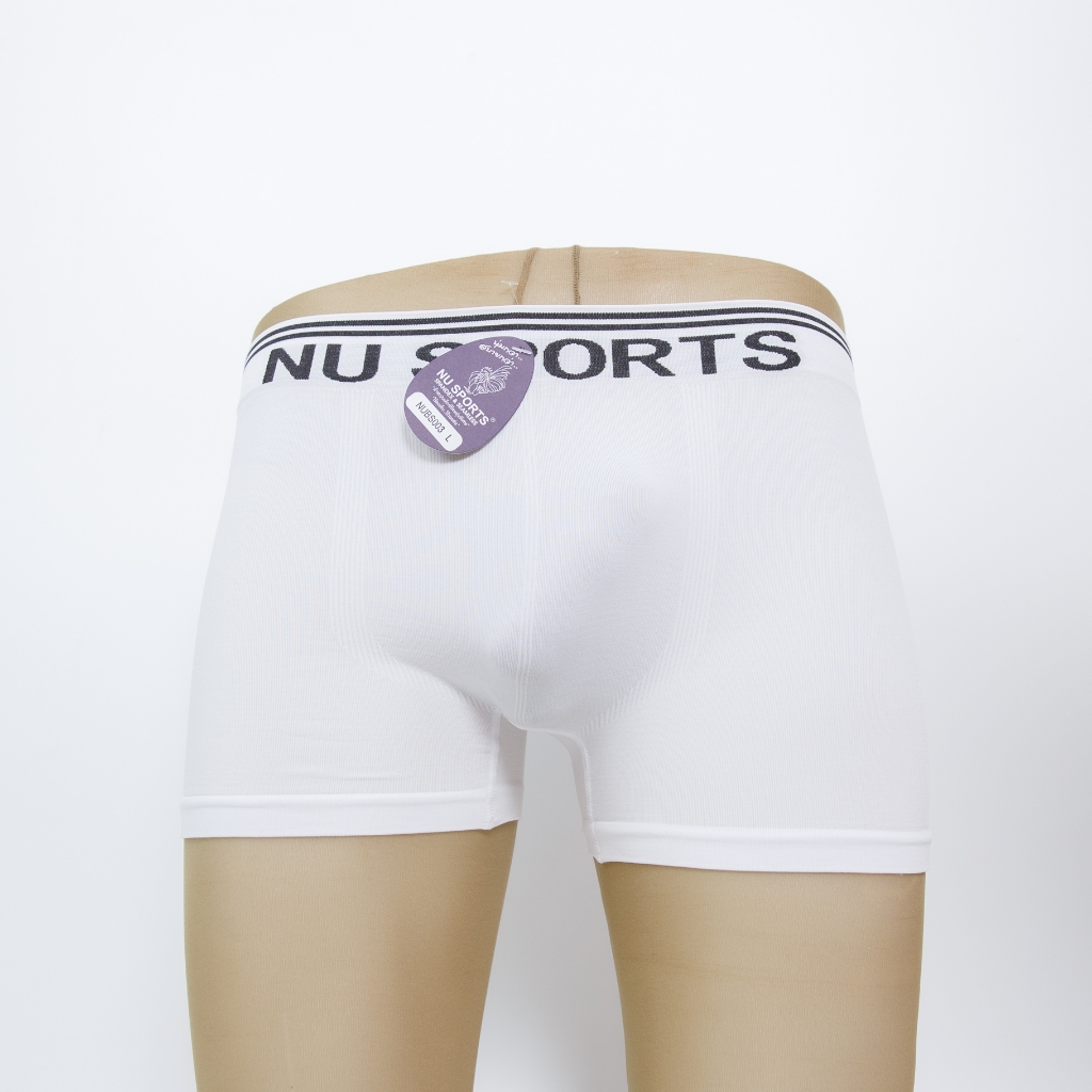 กางเกงในชาย Nu Sports ทรงทรังค์ ไร้ตะเข็บ นุ่มกระชับ ยืดหยุ่นสูง