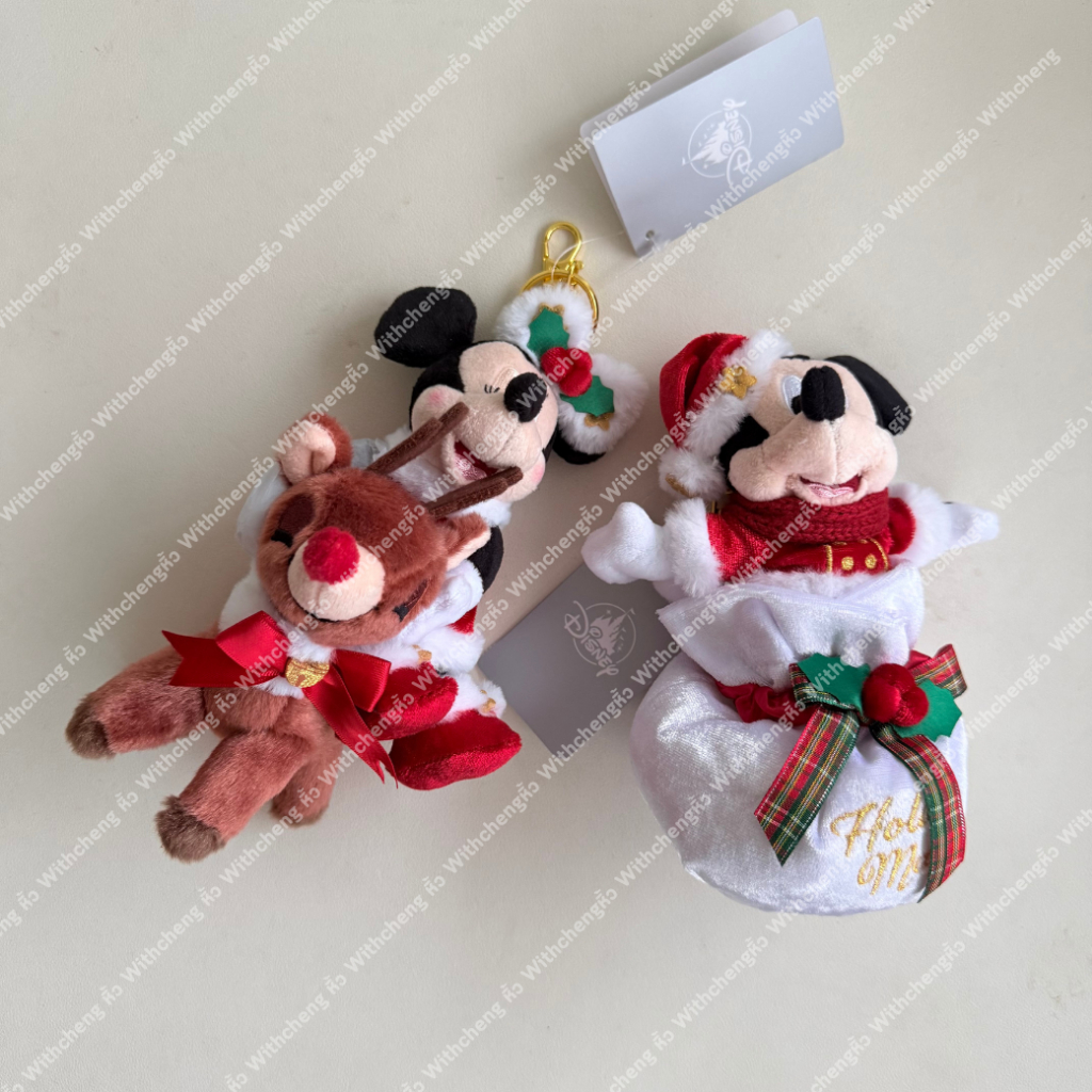 พร้อมส่ง ✅ พวงกุญแจ Mickey Minnie mouse จาก Disney Shanghai
