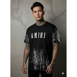 เสื้อยืด Amiri 120 งานลายแตก ลายสายฟ้า ตัวฮิต งานของ 